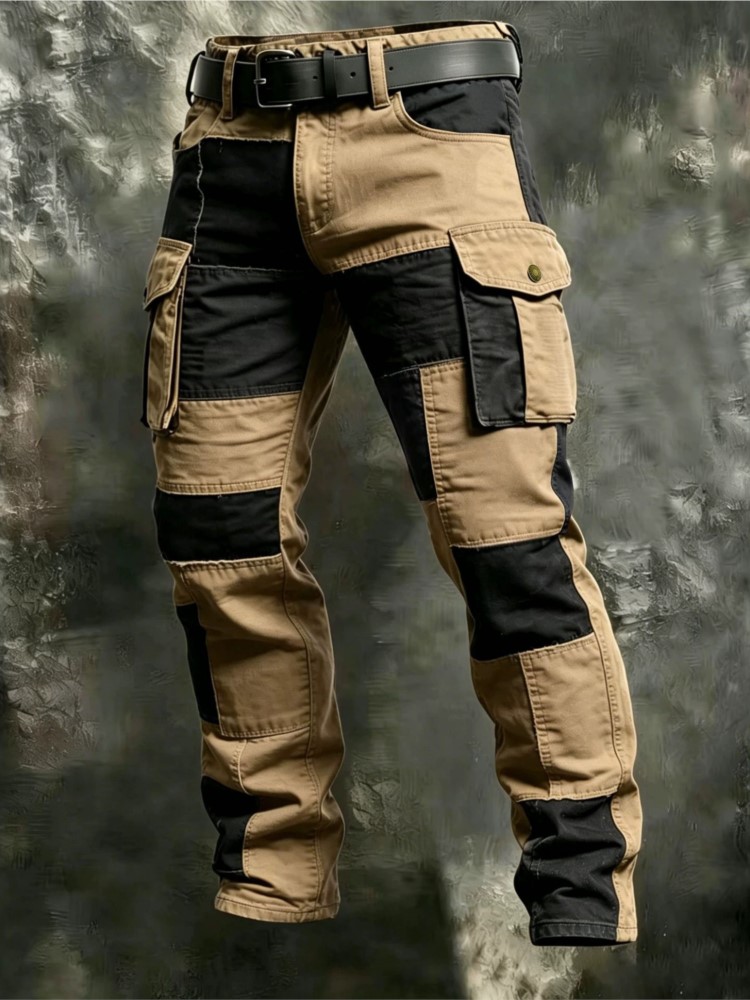 Men Shoes Joggers - Cotton Men Cargo Pants Khaki Casual