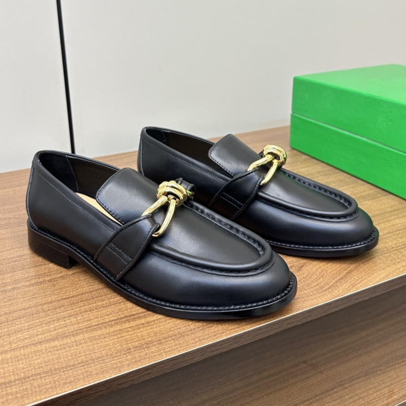 Men'S Shoes Top Brands - 2026 New Women Loafers Metal Knot