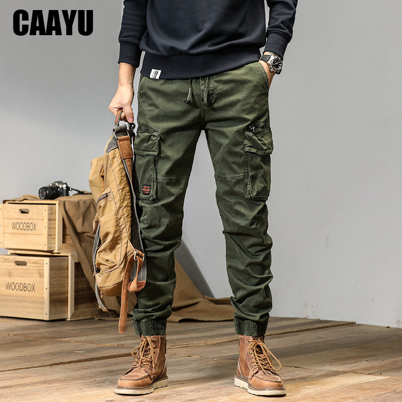 Men Shoes Joggers - CAAYU Joggers Cargo Pants Mens Casual
