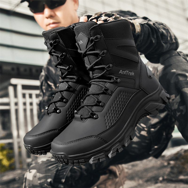 Men'S Shoes Hiking - Men's Wild Training Boots Four Seasons