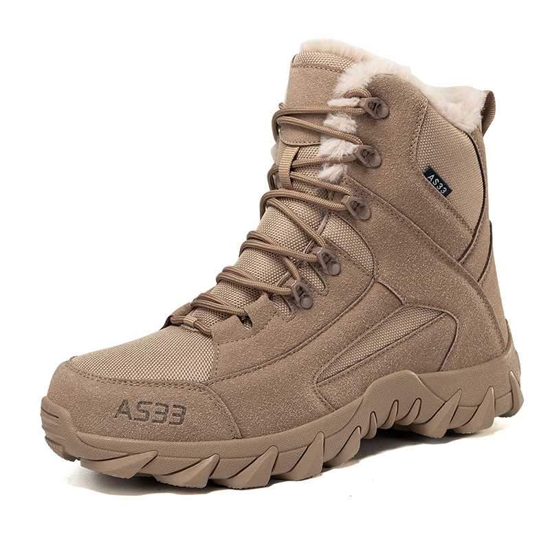 Men'S Shoes Hiking - Men's High-top Insulated Tactical Boots, Outdoor