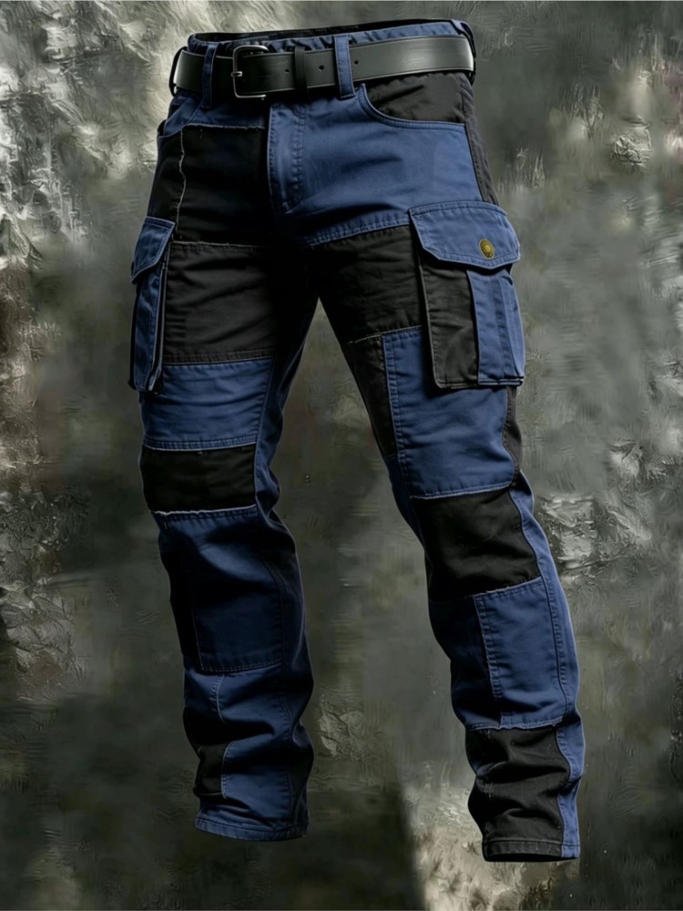 Cotton Men Cargo Pants Khaki C - огляд і ціна Men Shoes Joggers