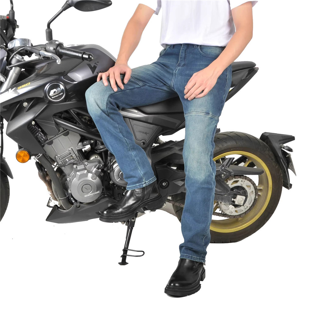Motorcycle Riding Jeans Pants  - огляд і ціна Men'S Shoes For Jeans