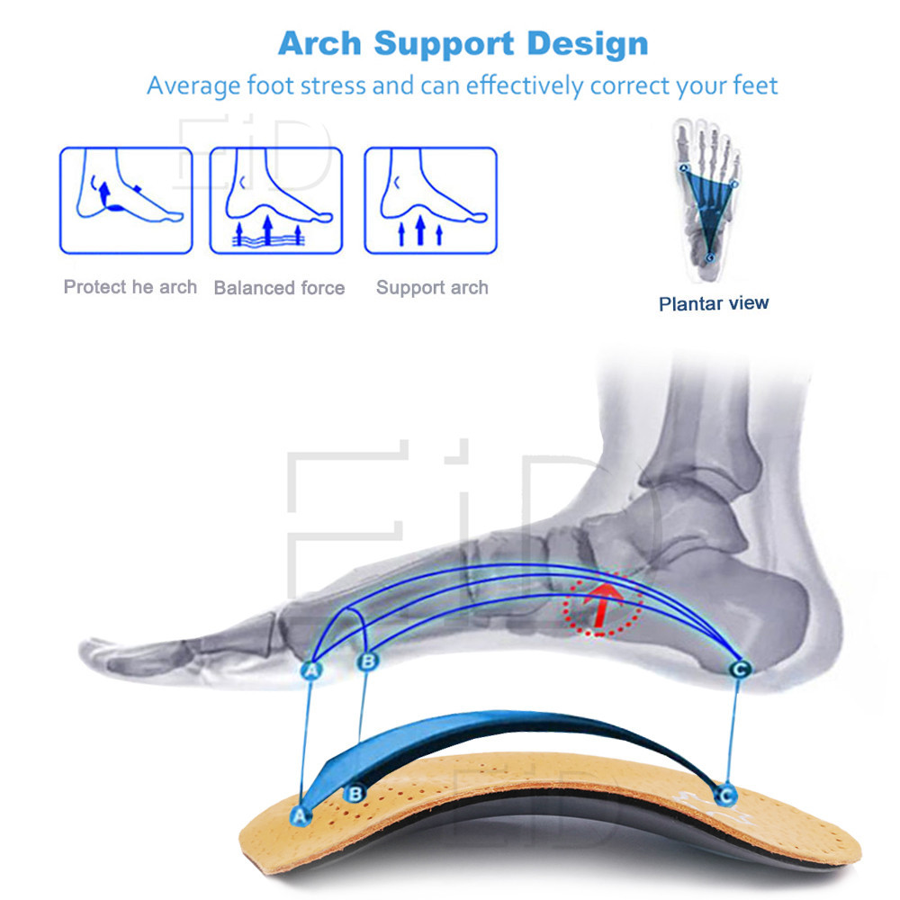 Leather orthotic Insoles OX Le - огляд і ціна Men Shoes Eid