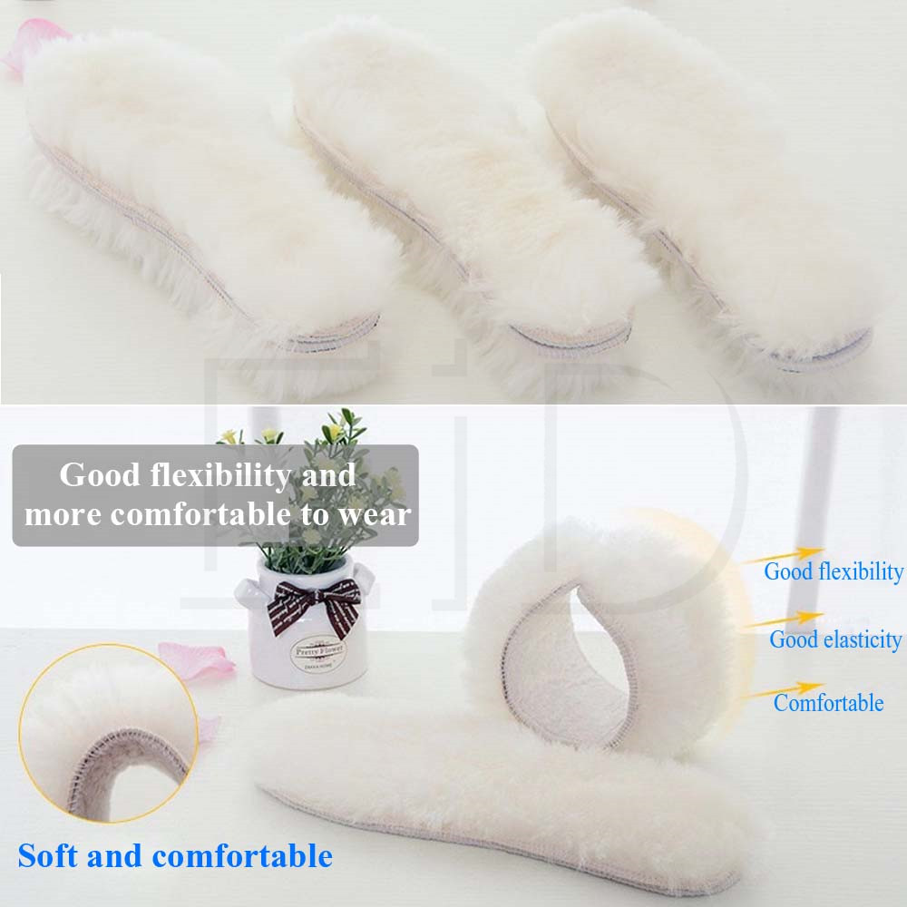 Natural Wool Insoles Fur warm  - огляд і ціна Men Shoes Eid