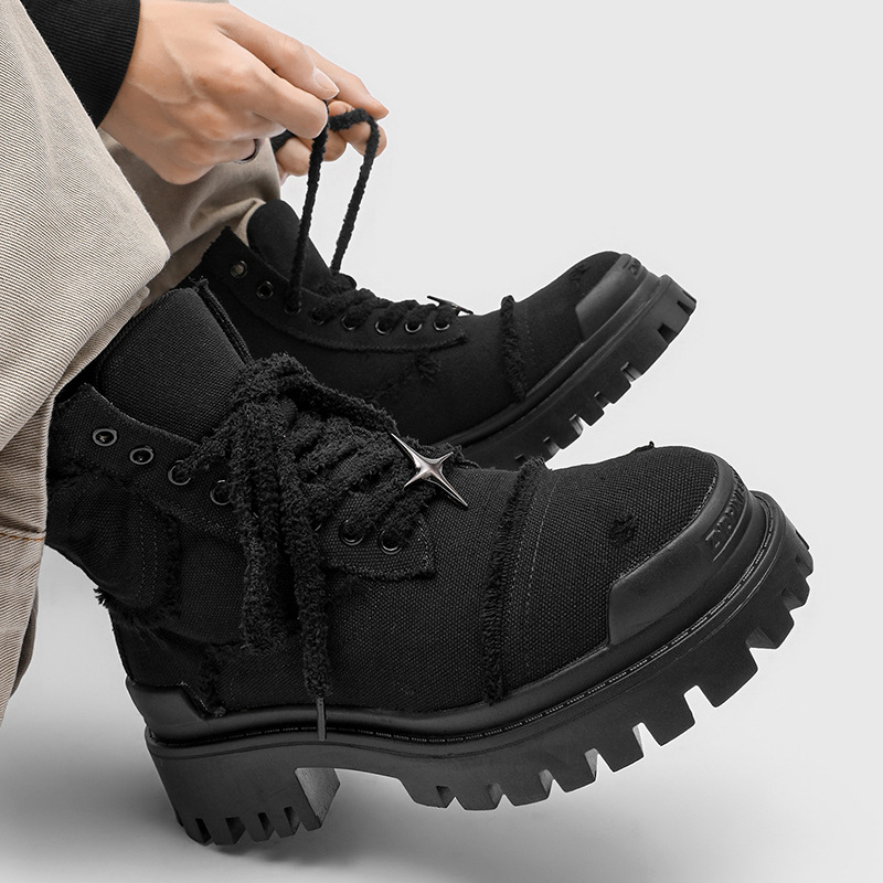 Men's High Top Platform Boots  - огляд і ціна Men'S Shoes Hiking