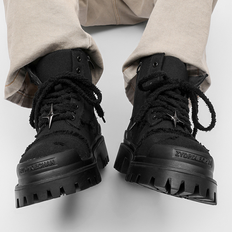 Men's High Top Platform Boots  - огляд і ціна Men'S Shoes Hiking