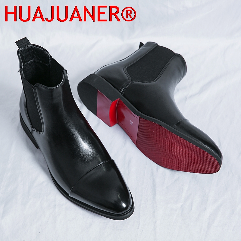 British Style Men's Black Chel - огляд і ціна Men'S Shoes Top Brands