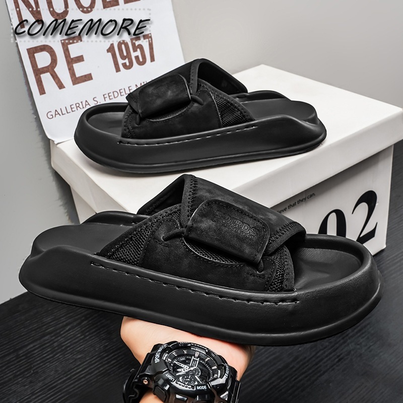 Comemore Men's Thick-Soled Ind - огляд і ціна Men Shoes Velcro