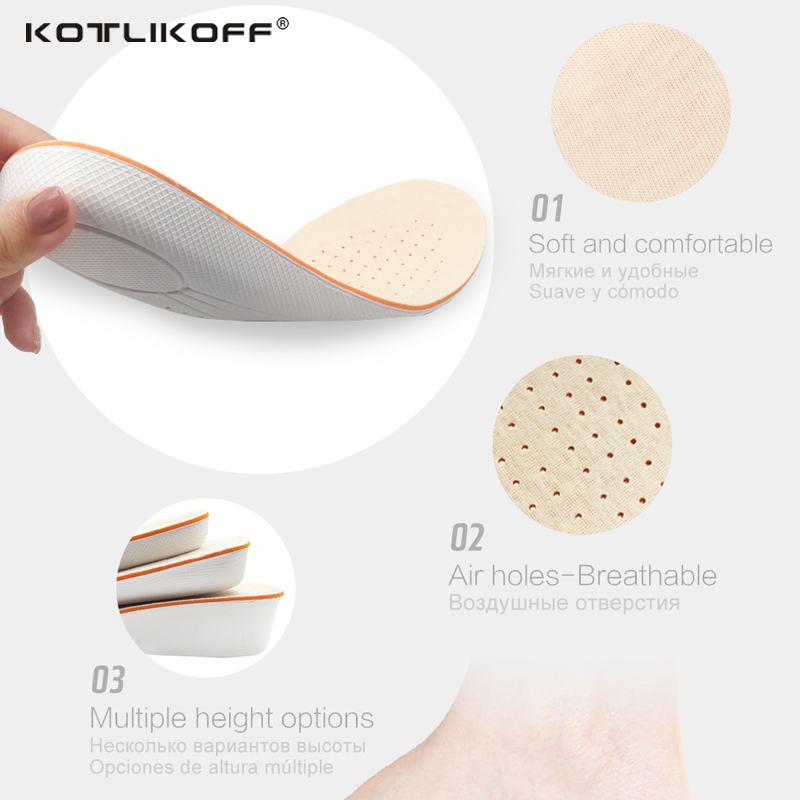Genuine Leather Insoles Taller - огляд і ціна Men Shoes Eid
