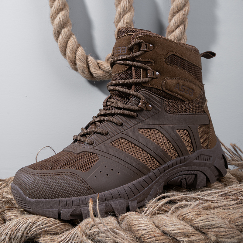 Men Tactical Boots Lace Up Des - огляд і ціна Men'S Shoes Hiking