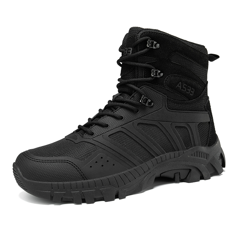 Men Tactical Boots Lace Up Des - огляд і ціна Men'S Shoes Hiking