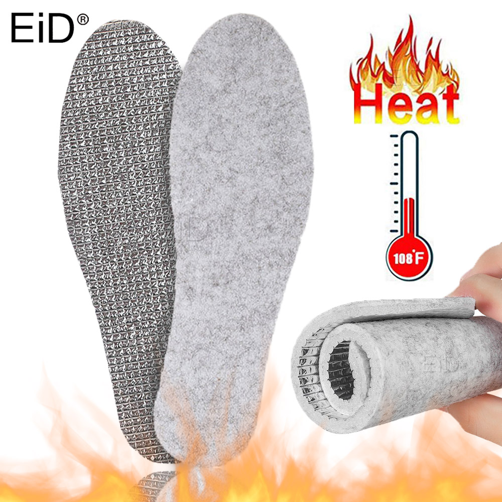 Heated Tin foil Insoles Feet W - огляд і ціна Men Shoes Eid