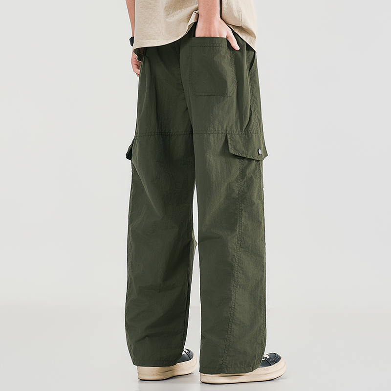 Summer Men's Workwear Wide Leg - огляд і ціна Men Shoes Joggers