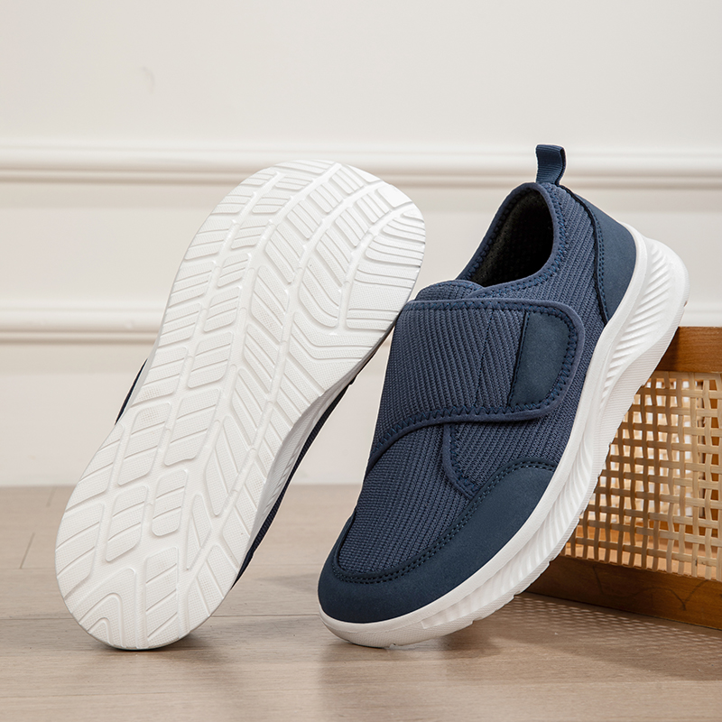 Men's Wide-Fit Mesh Breathable - огляд і ціна Men Shoes Velcro