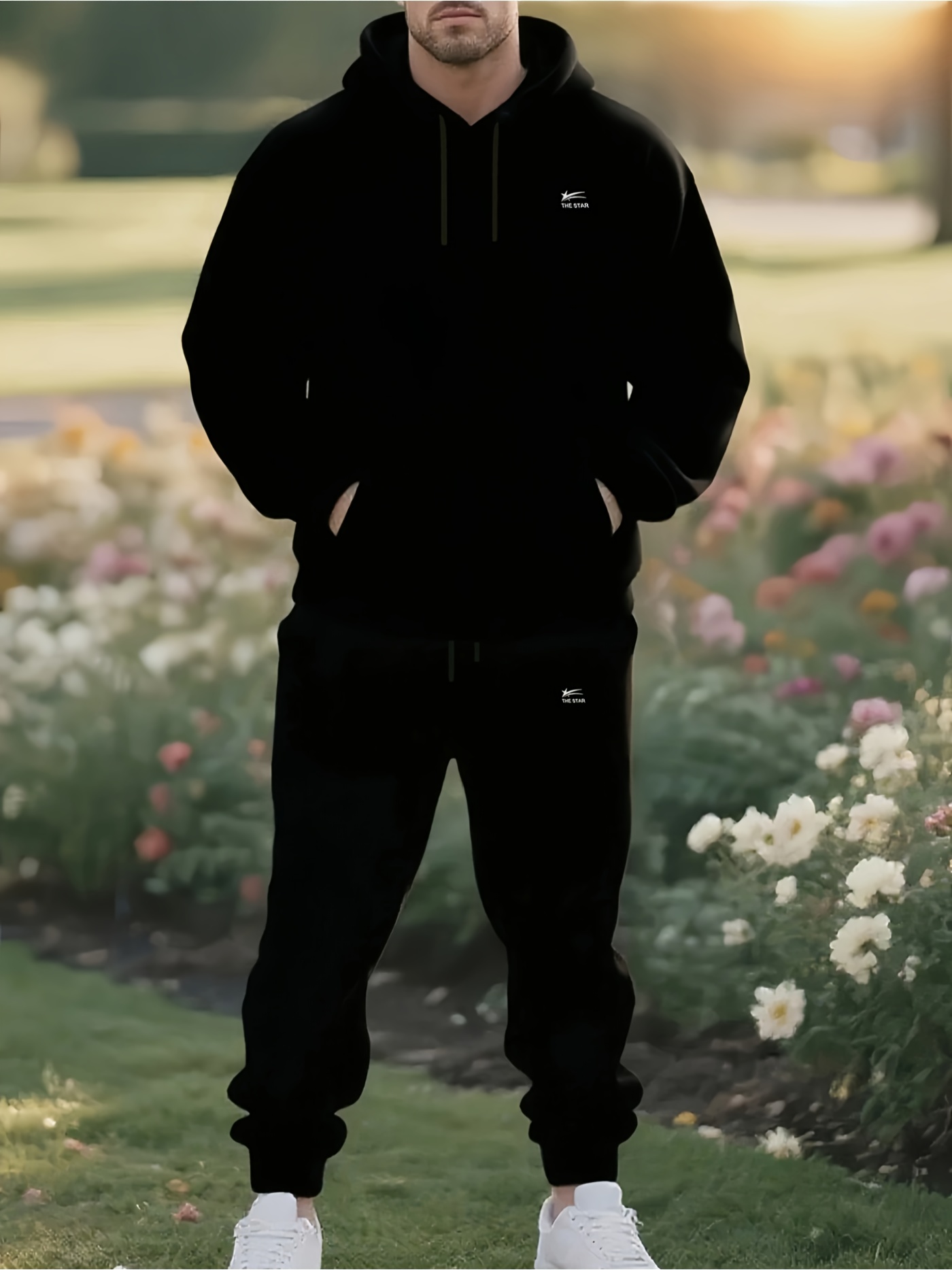 2026 Men 2‑Pieces Tracksuit Bl - огляд і ціна Men Shoes Joggers