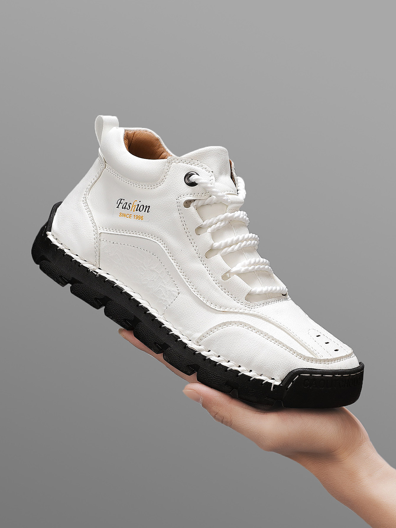 Men's Handmade Mid-Top Casual  - огляд і ціна Men'S Shoes Hiking