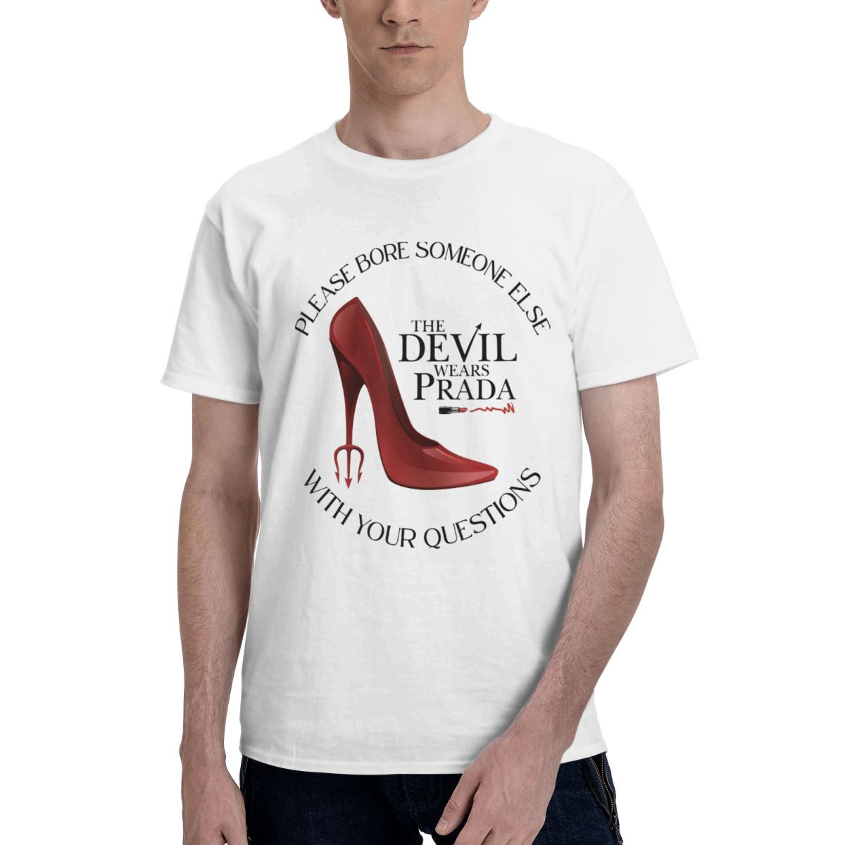 Men Red High Heel Shoe The Dev - огляд і ціна Men Shoes Prada