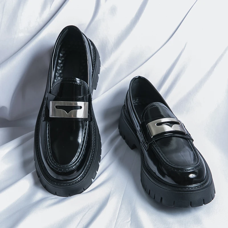 Platform New Men's Dress Leath - огляд і ціна Men Shoes Prada