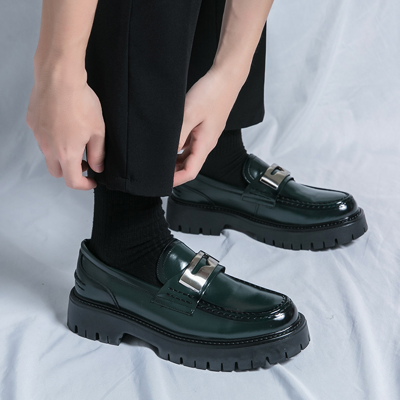 Platform New Men's Dress Leath - огляд і ціна Men Shoes Prada