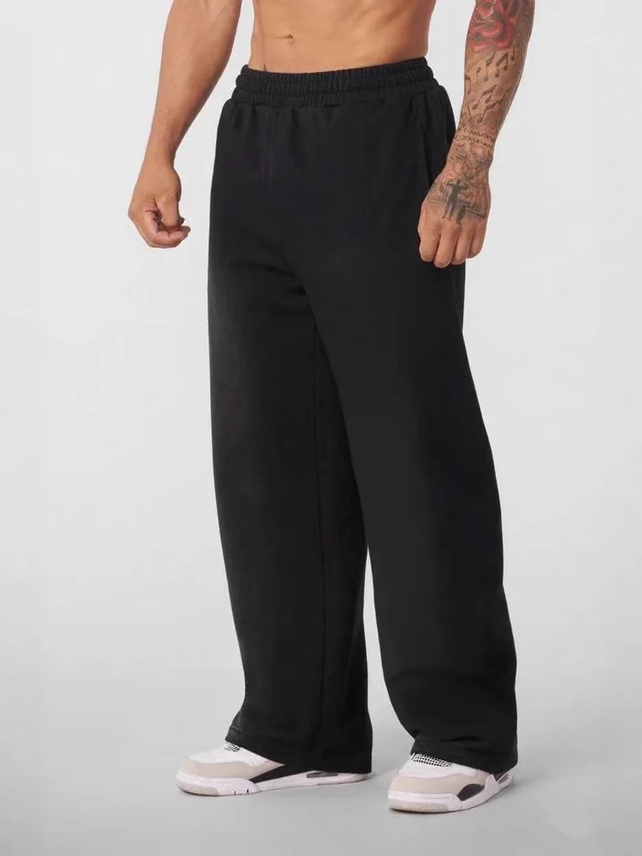 Men's 6 Colors Wide Leg Sweatp - огляд і ціна Men Shoes Joggers